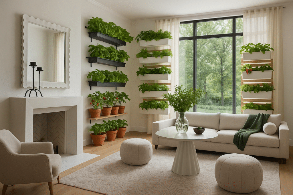 Visualisation of an Edible Living Room